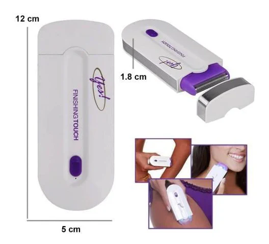 Depiladora eléctrica portátil USB con cabezales intercambiables y funda CHICASEXY Colombia