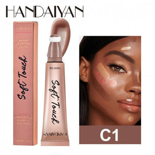 Kit Soft Touch (Rubor + Contorno + Iluminador)