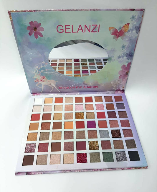 Paleta de sombras 63 colores