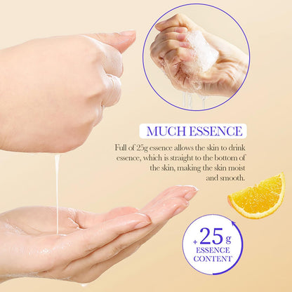 Mascarilla Facial Iluminadora de Vitamina C - Paquete