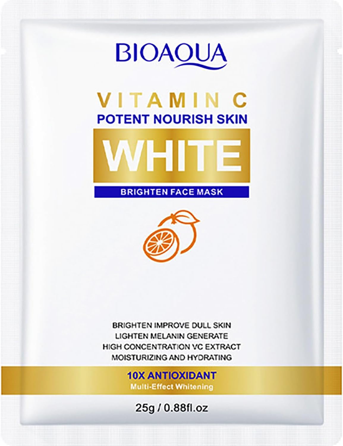 Mascarilla Facial Iluminadora de Vitamina C - Paquete