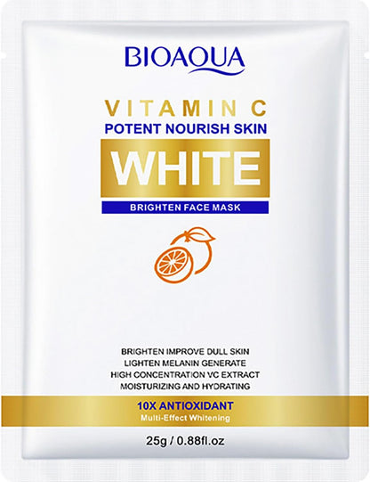 Mascarilla Facial Iluminadora de Vitamina C - Paquete